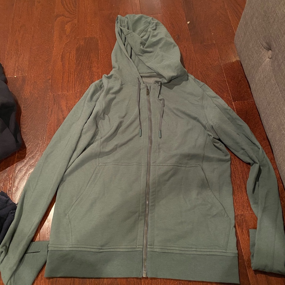 Lululemon green zip up